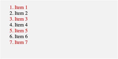 css odd even selector|Useful :nth.
